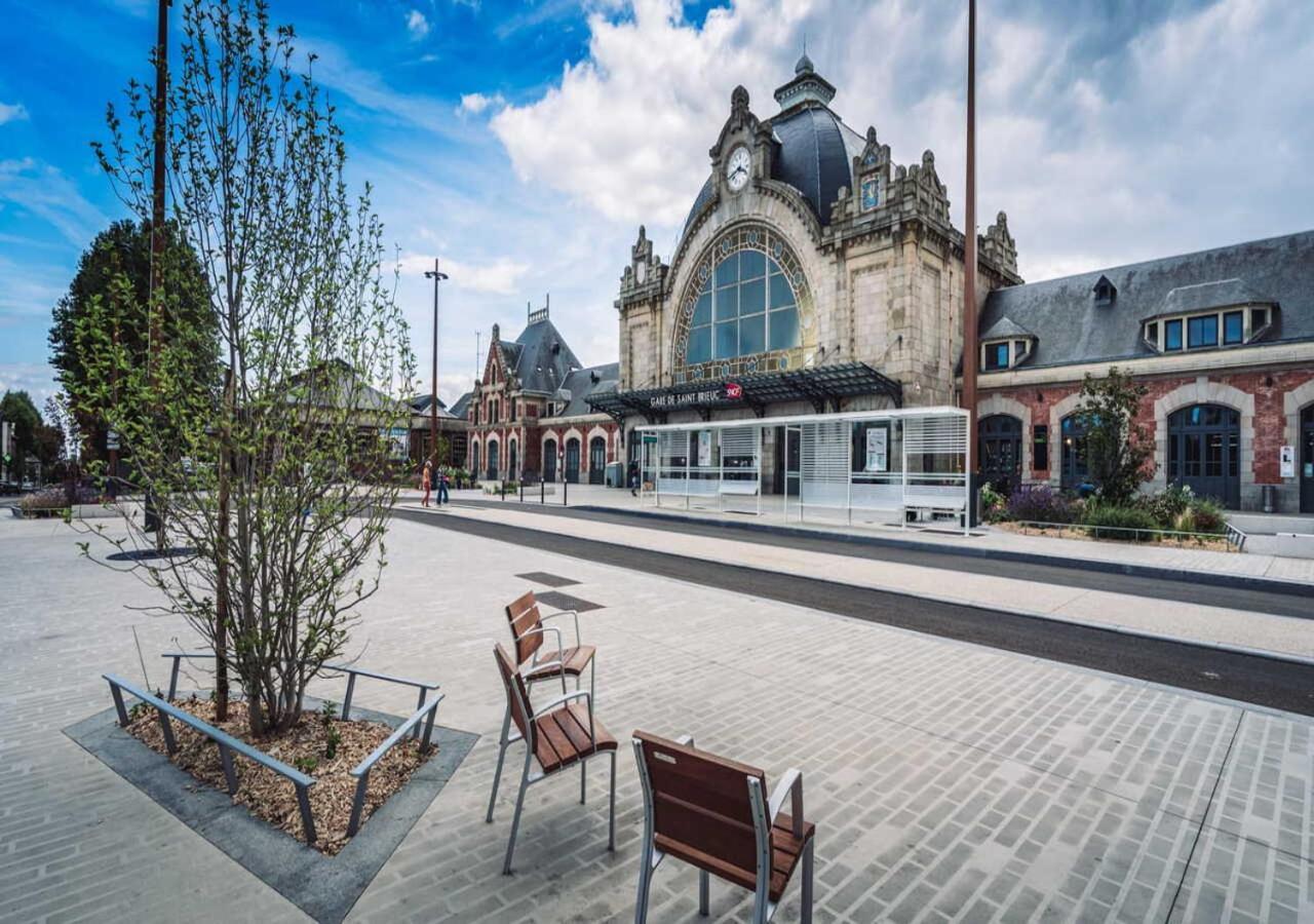 Studio Voltaire - Centre Ville Saint-Brieuc Eksteriør bilde